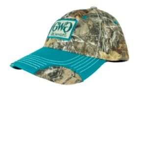 Girls with Guns Camouflage and Teal‎ Hat